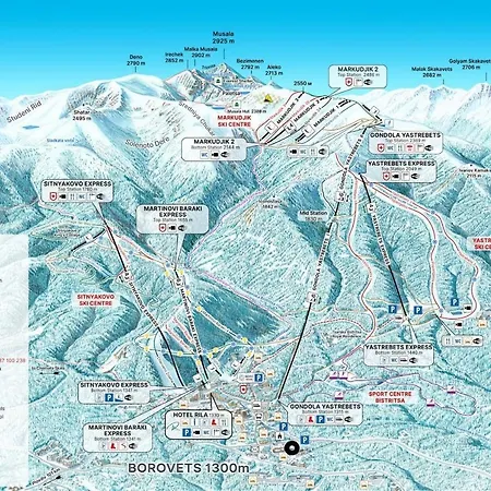 Pinepino Borovets, Gardens A60 Апартамент Боровец